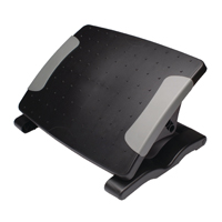 Contour Ergonomics Executive Adjustable Footrest Black CE77689 Contour Ergonomics Executive Adjustable Footrest Black CE77689