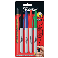 Sharpie Retractable Marker Fine Assorted S810880 Sharpie Retractable Marker Fine Assorted S810880