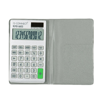 Q-Connect Silver Large 10-Digit Pocket Calculator KF01603 Q-Connect Silver Large 10-Digit Pocket Calculator KF01603
