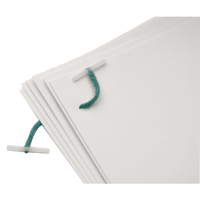 Q-Connect Plastic Ended 25mm Treasury Tag (Pack of 100) KF04570 Q-Connect Plastic Ended 25mm Treasury Tag (Pack of 100) KF04570