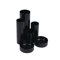 Q-Connect Black Tube Desk Tidy Q-Connect Black Tube Desk Tidy