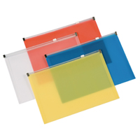 Q-Connect Document Zip Wallet A4 Assorted KF16552 Q-Connect Document Zip Wallet A4 Assorted KF16552