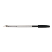 Q-Connect Medium Black Ballpoint Pen (Pack of 20) KF34042 Q-Connect Medium Black Ballpoint Pen (Pack of 20) KF34042