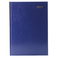 Diary+A4+Week+To+View+2017+Blue+%28Pack+of+1%29+KFA43BU17