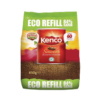 Kenco Smooth Freeze Dried Instant Coffee Refill 650g 924778 Kenco Smooth Freeze Dried Instant Coffee Refill 650g 924778