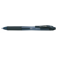 Pentel EnerGelxRetractable 0.7mm Black Liquid Gel Rollerball Pen (Pack of 12) BL107/14-A Pentel EnerGelxRetractable 0.7mm Black Liquid Gel Rollerball Pen (Pack of 12) BL107/14-A