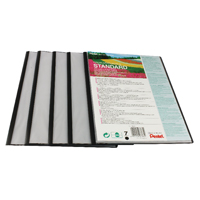 Pentel Recycology A4 Presentation File 7 Pocket Black (Pack of 5) DCP1407A Pentel Recycology A4 Presentation File 7 Pocket Black (Pack of 5) DCP1407A