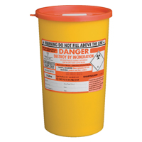 St John Ambulance Sharps Bin 5 Litre Yellow F78022