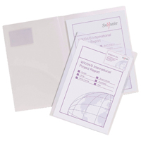 Snopake TwinFile A4 Presentation File Clear (Pack of 5) 14030 Snopake TwinFile A4 Presentation File Clear (Pack of 5) 14030