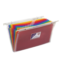 Snopake Rainbow Suspension Expander Foolscap 15802 Snopake Rainbow Suspension Expander Foolscap 15802
