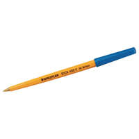 Staedtler Fine Blue Stick Ballpoint Pen (Pack of 10) 430-F3 Staedtler Fine Blue Stick Ballpoint Pen (Pack of 10) 430-F3