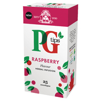 PG Tips Raspberry Envelope Tea Bags (Pack of 25) 49228801 PG Tips Raspberry Envelope Tea Bags (Pack of 25) 49228801