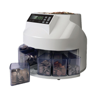 YCR Grey Coin Sorter and Counter Sterling 113-0568 YCR Grey Coin Sorter and Counter Sterling 113-0568