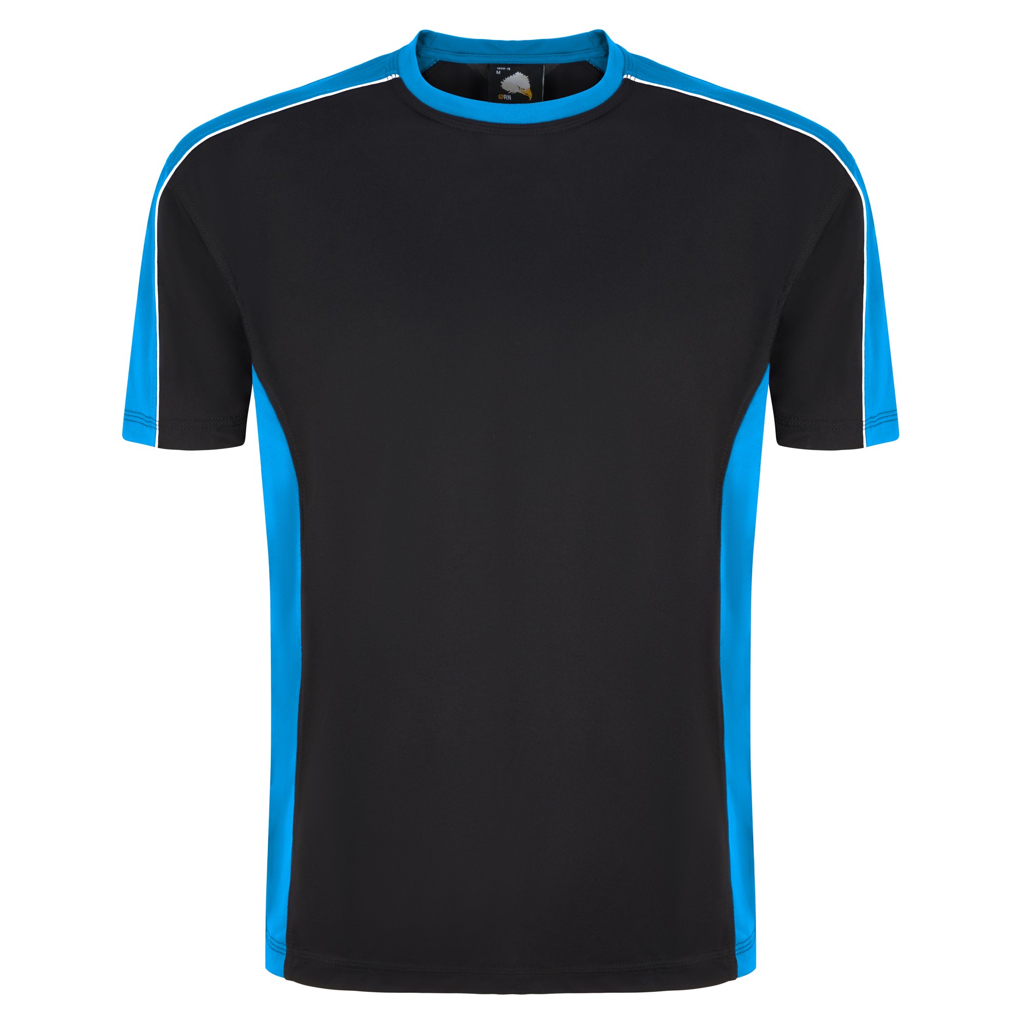AVOCET T-SHIRT BLACK/REFLEX BLU M
