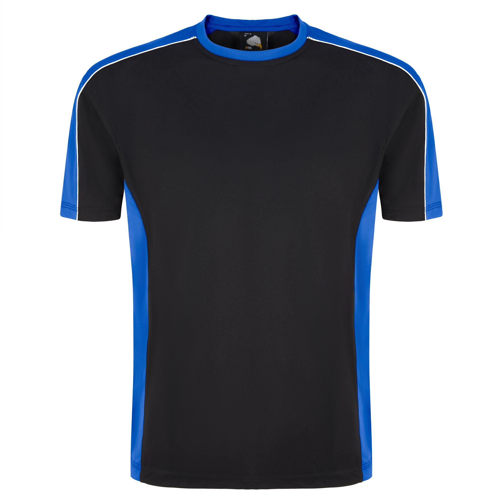 AVOCET T-SHIRT BLACK/ROYAL BLUE L