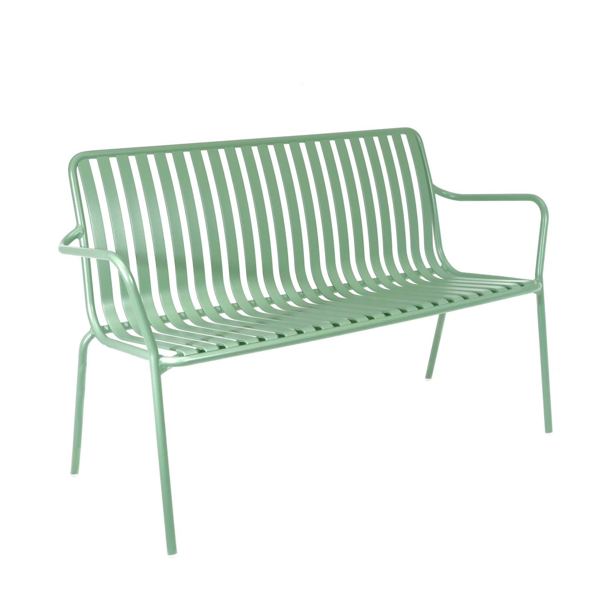 LARK TWO SEATER BENCH FAIR GREEN