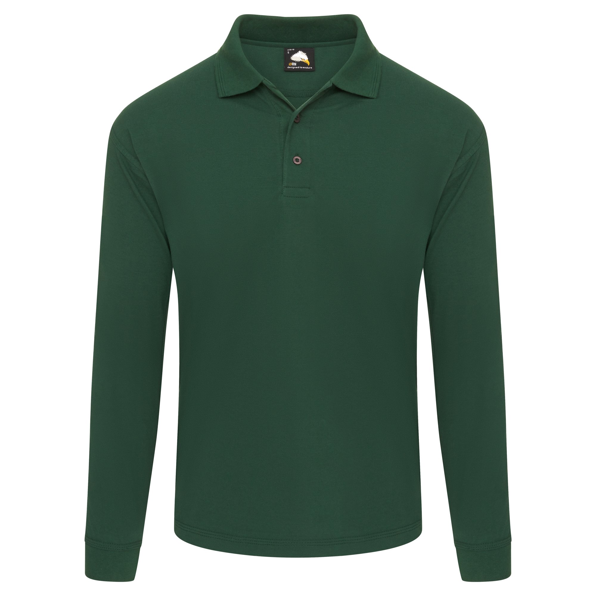 WEAVER LONG SLEEVED POLO BTGRN 3XL