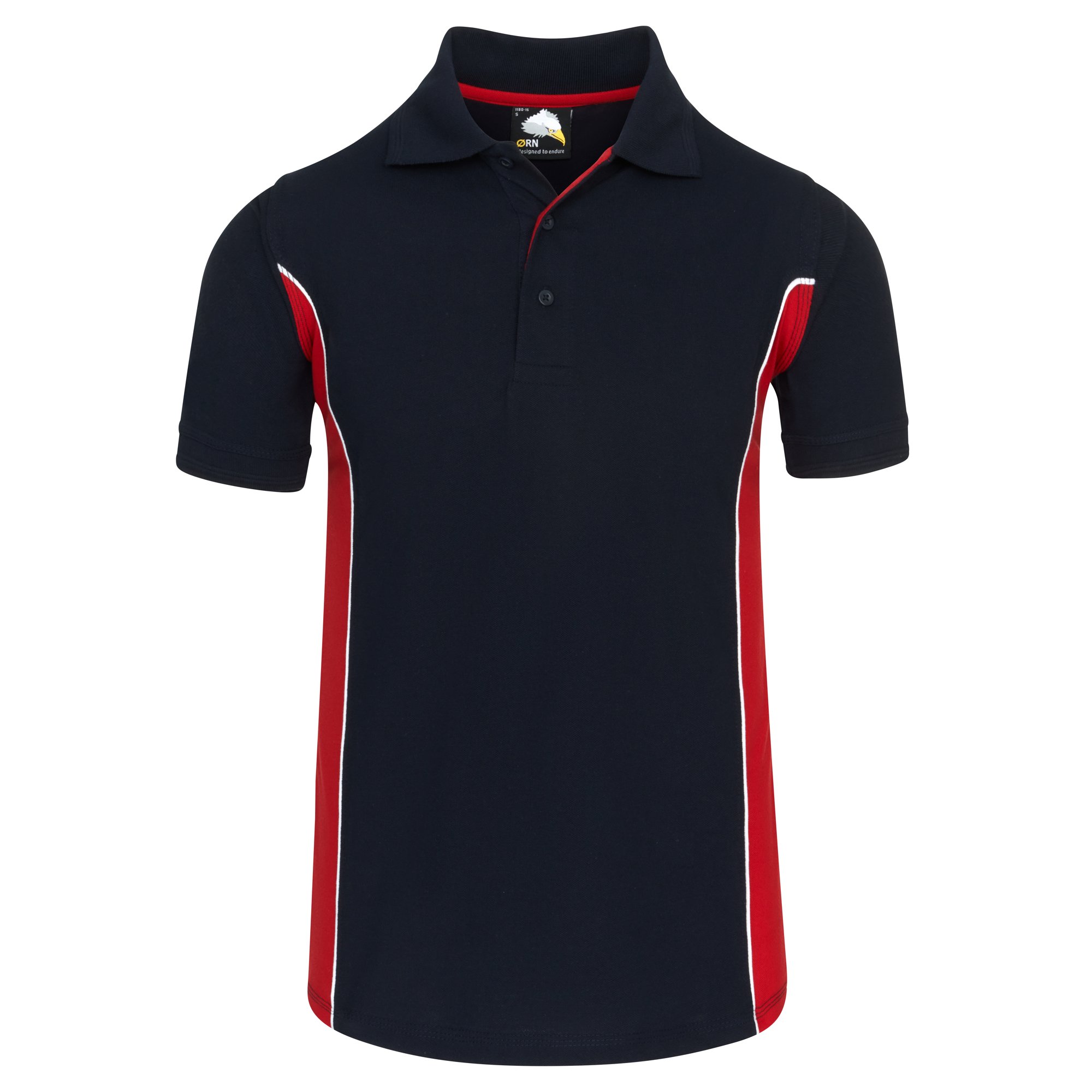 SILVERSWIFT POLO SHIRT NAVY/RED L