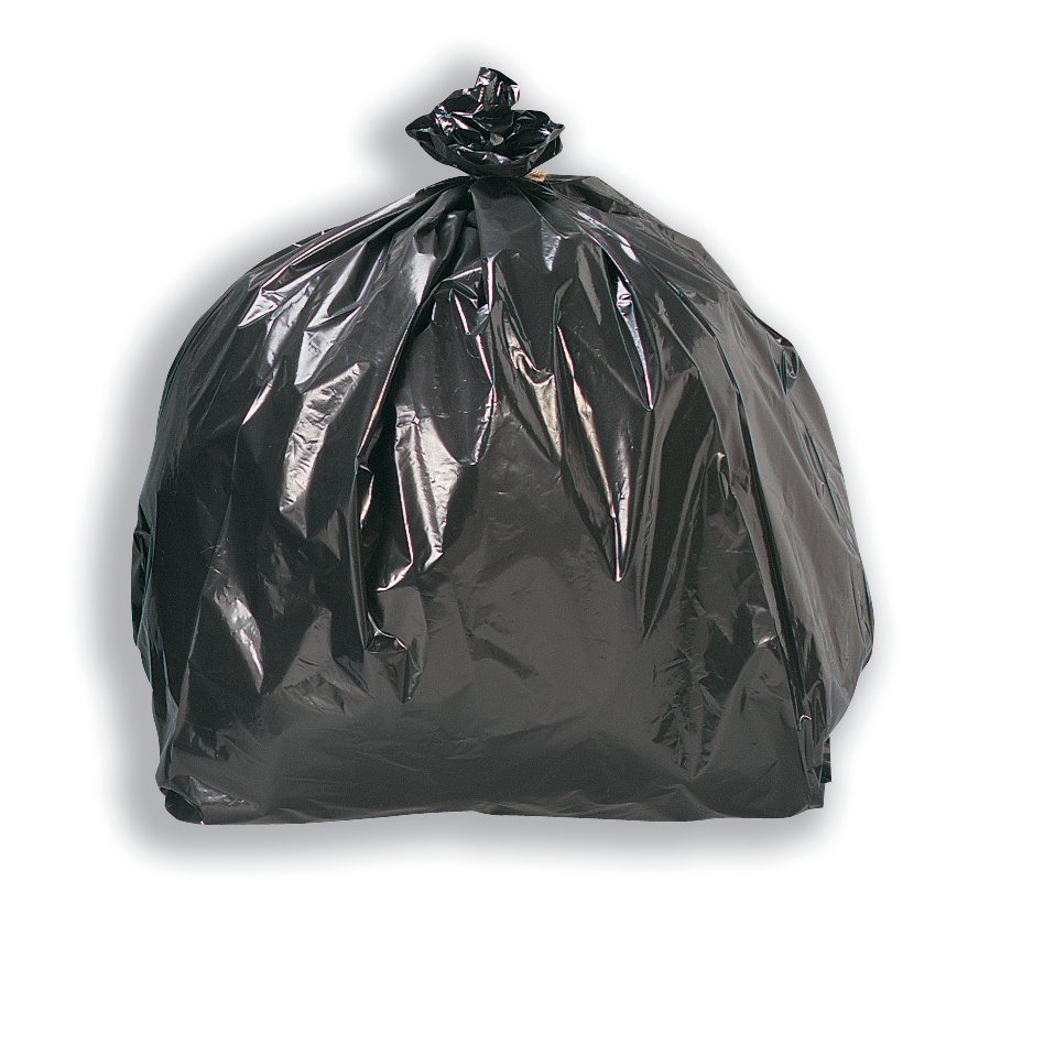 MEDIUM/HDUT BIN LINERS 85L BLK PK200