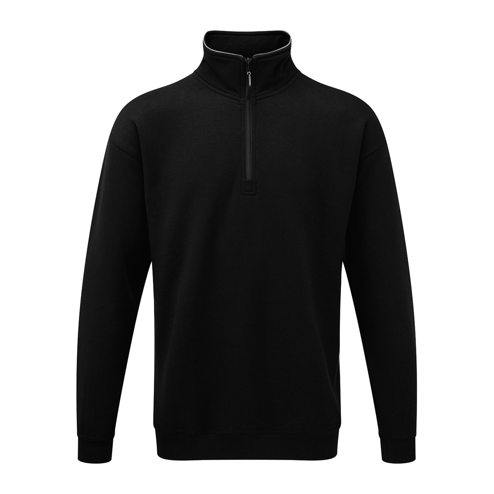GROUSE QTR ZIP SWEATSHIRT BLACK M