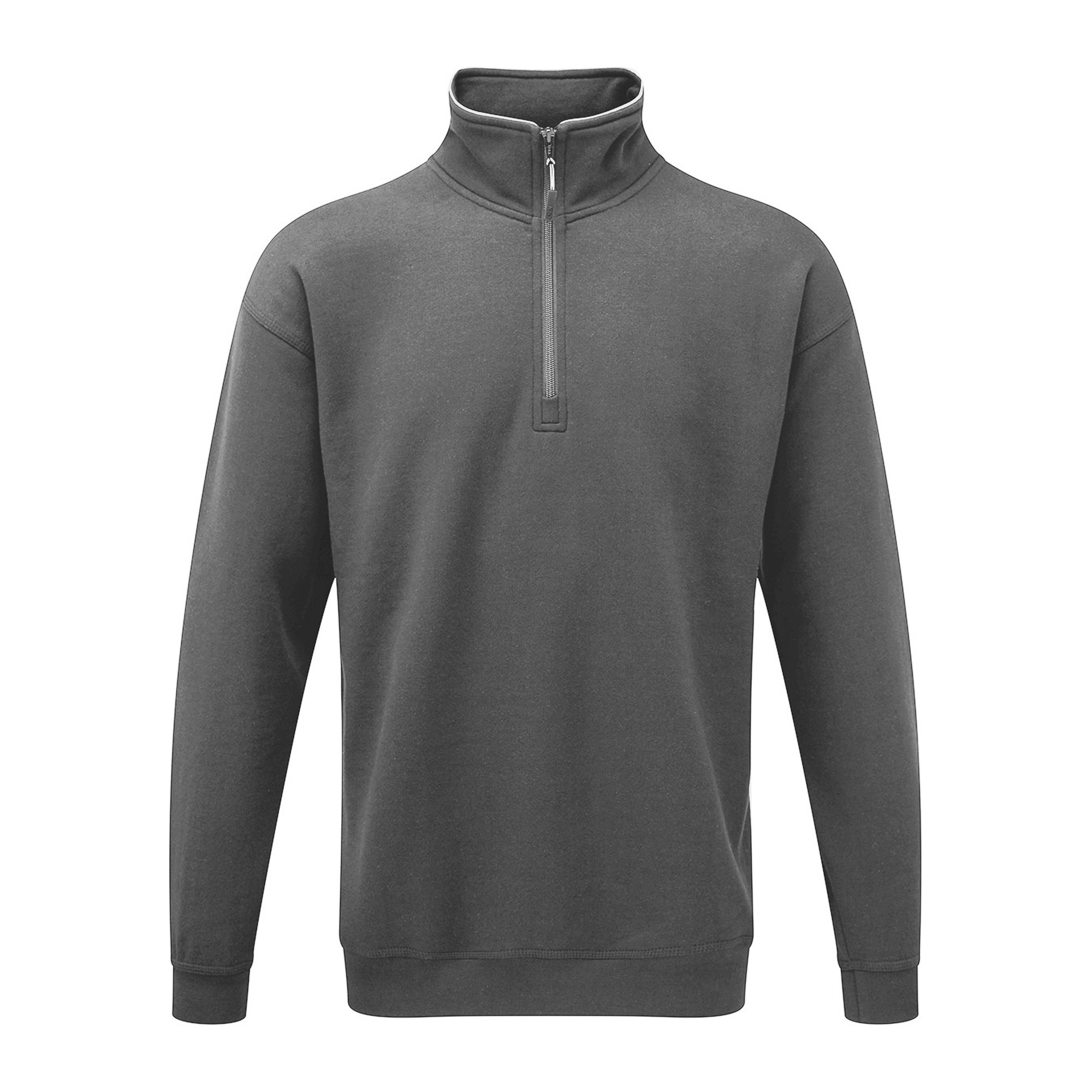 GROUSE QTR ZIP SWEATSHIRT GRH M