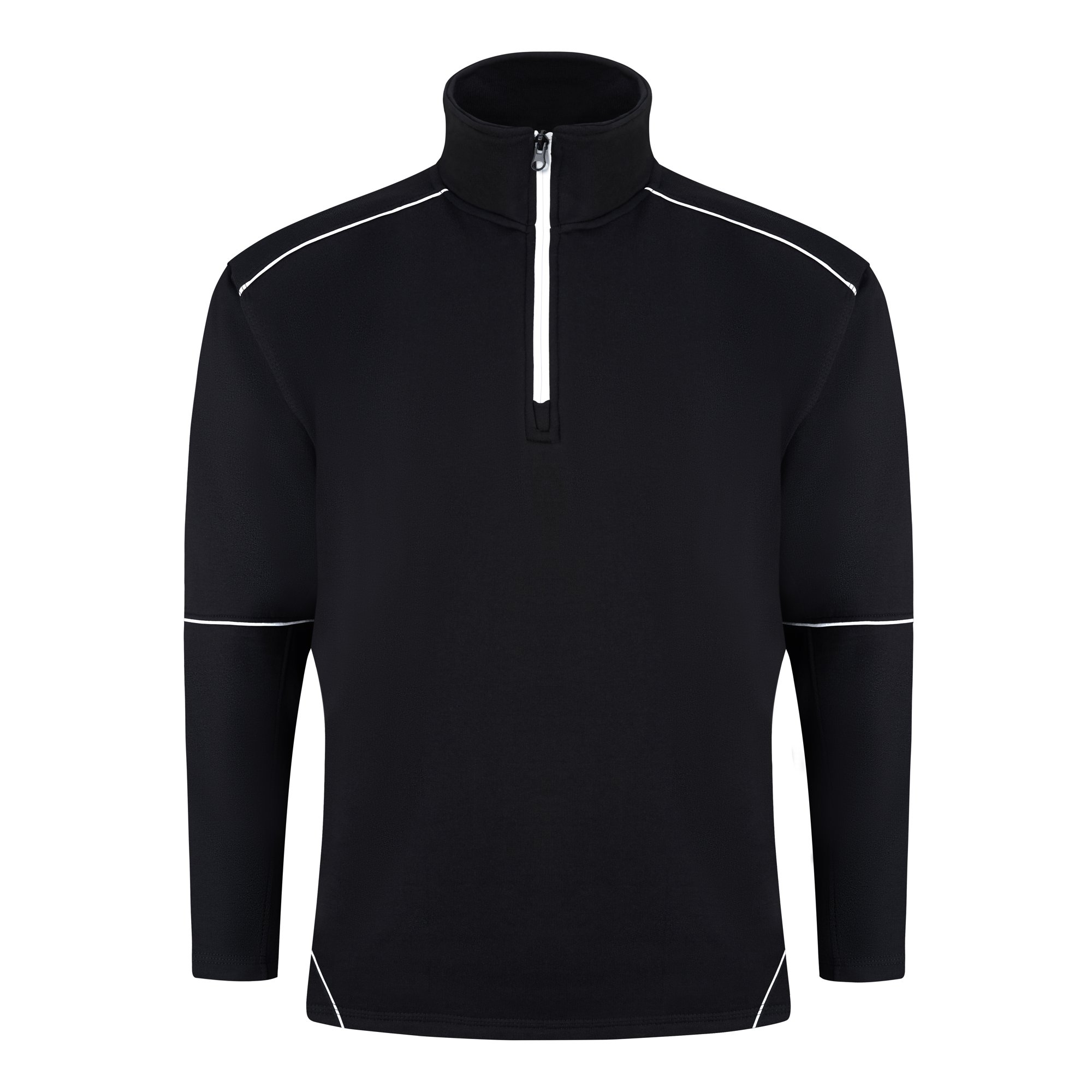 FIREBACK SWEATSHIRT BLK/BLK 5XL