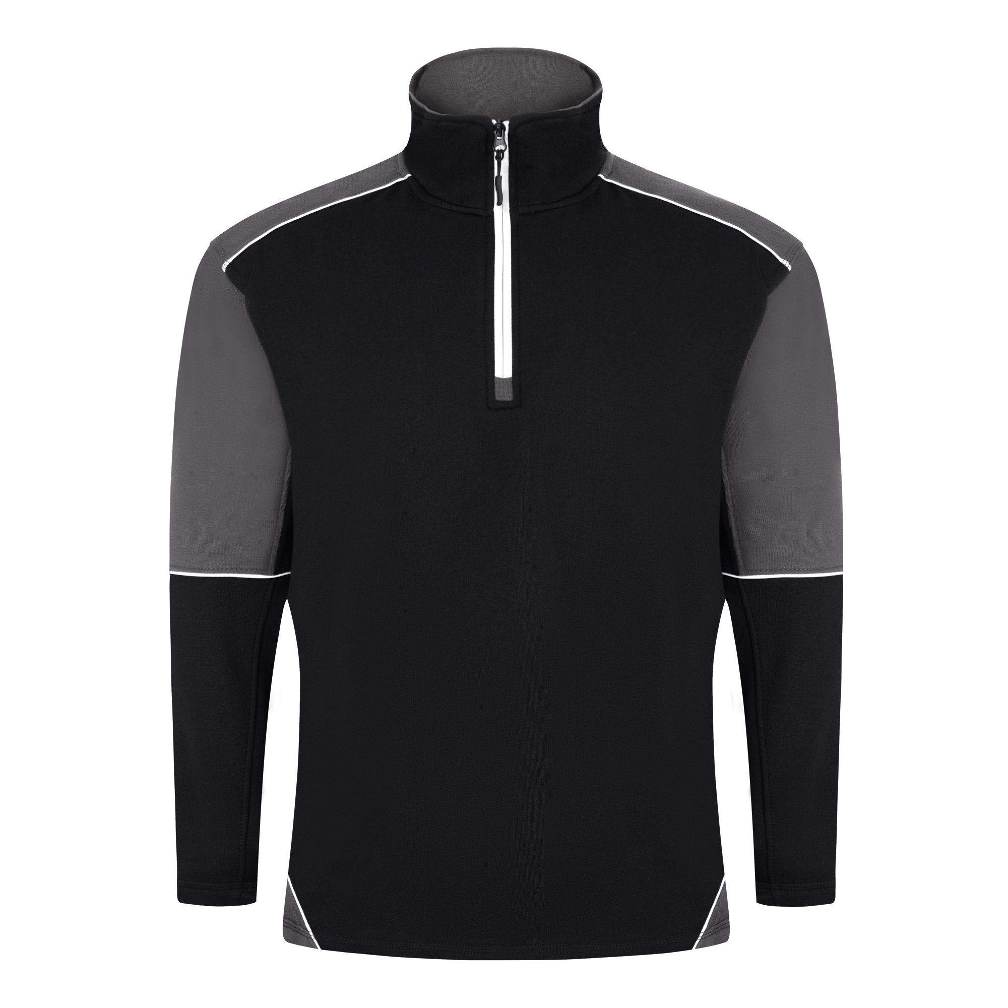 FIREBACK SWEATSHIRT BLK/GRH 5XL