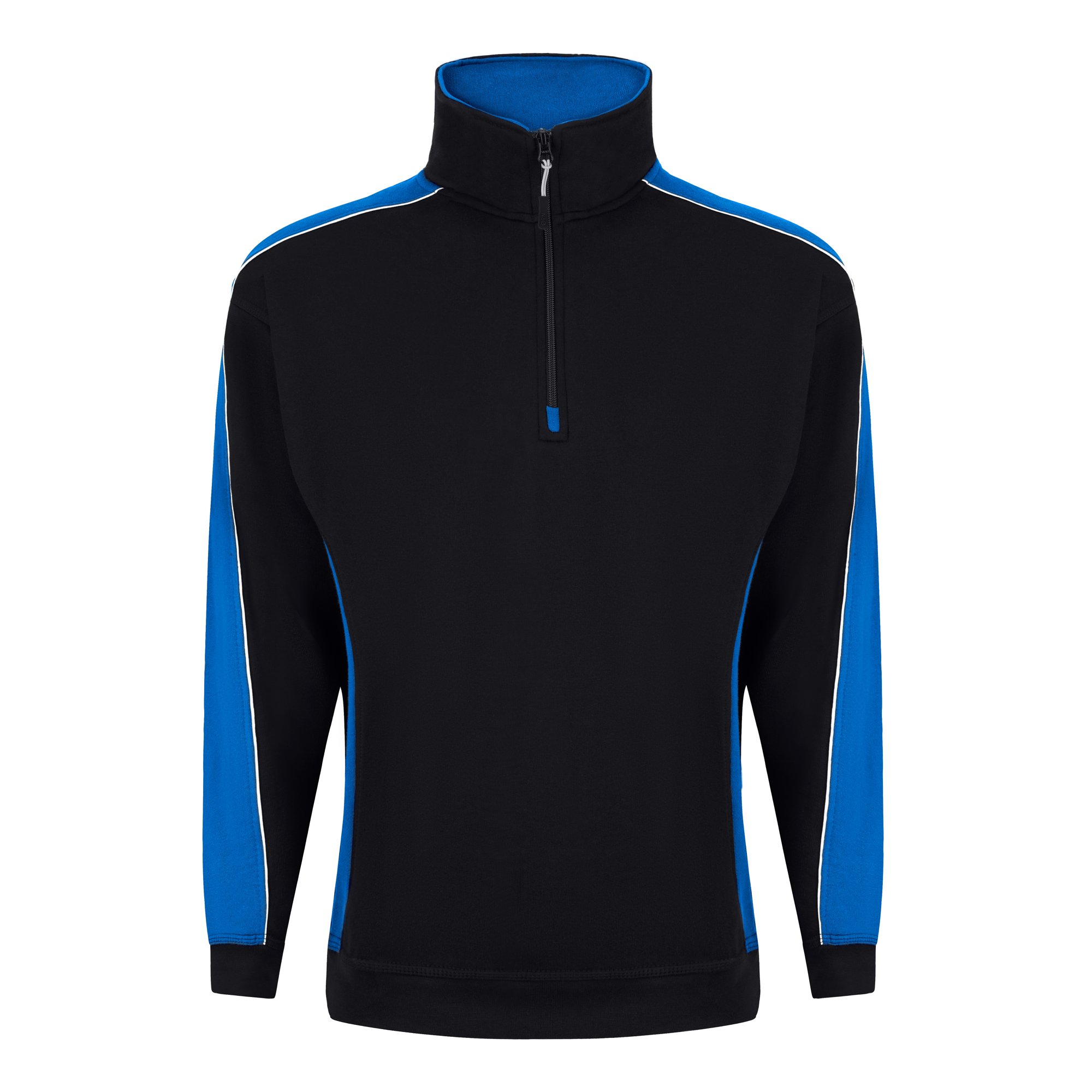 AVOCET SWEATSHIRT ZIP BLK/REFLEX L