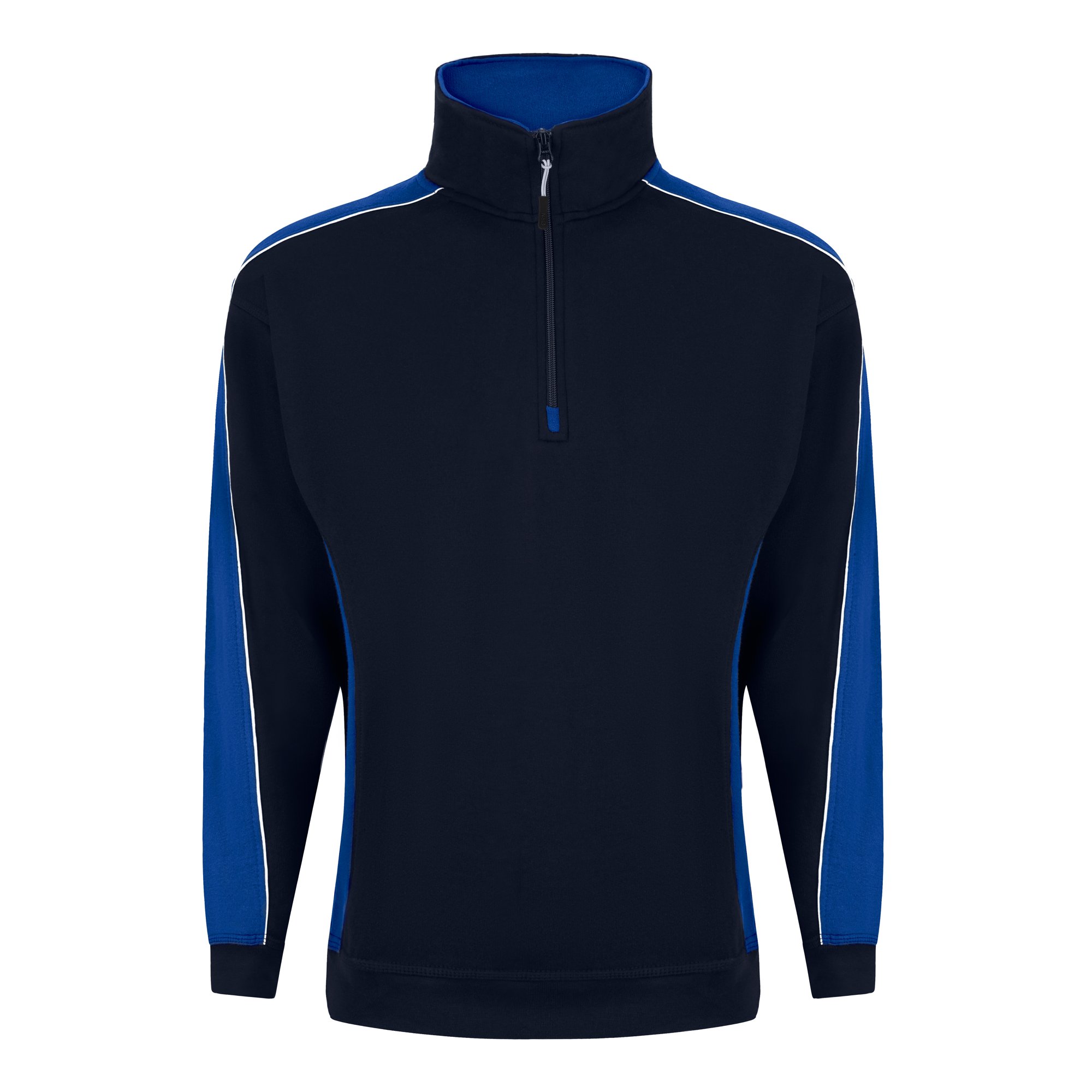 AVOCET SWEATSHIRT ZIP NVY/RO BLU S