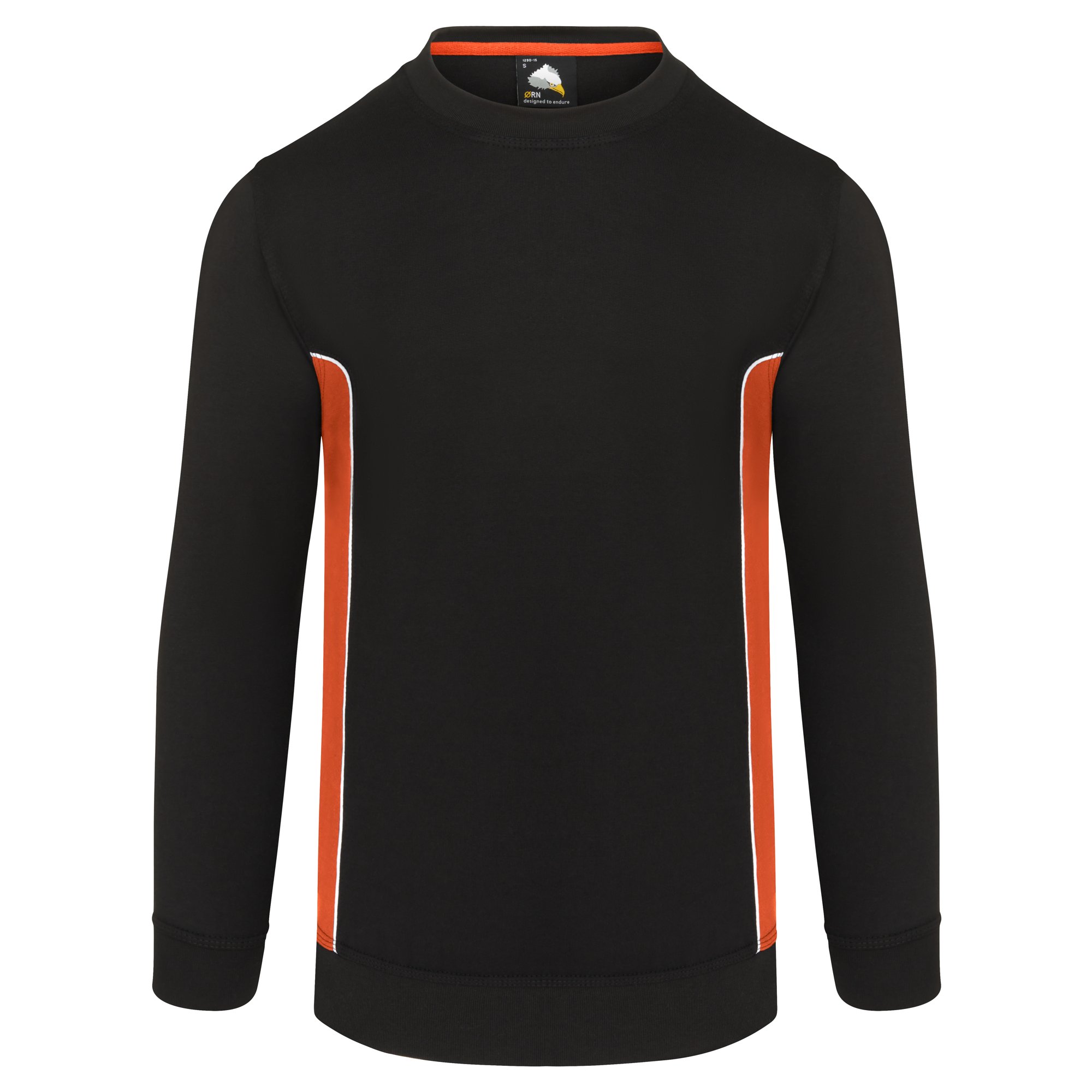 SILVERSWIFT SWEATSHIRT BLK/ORG S