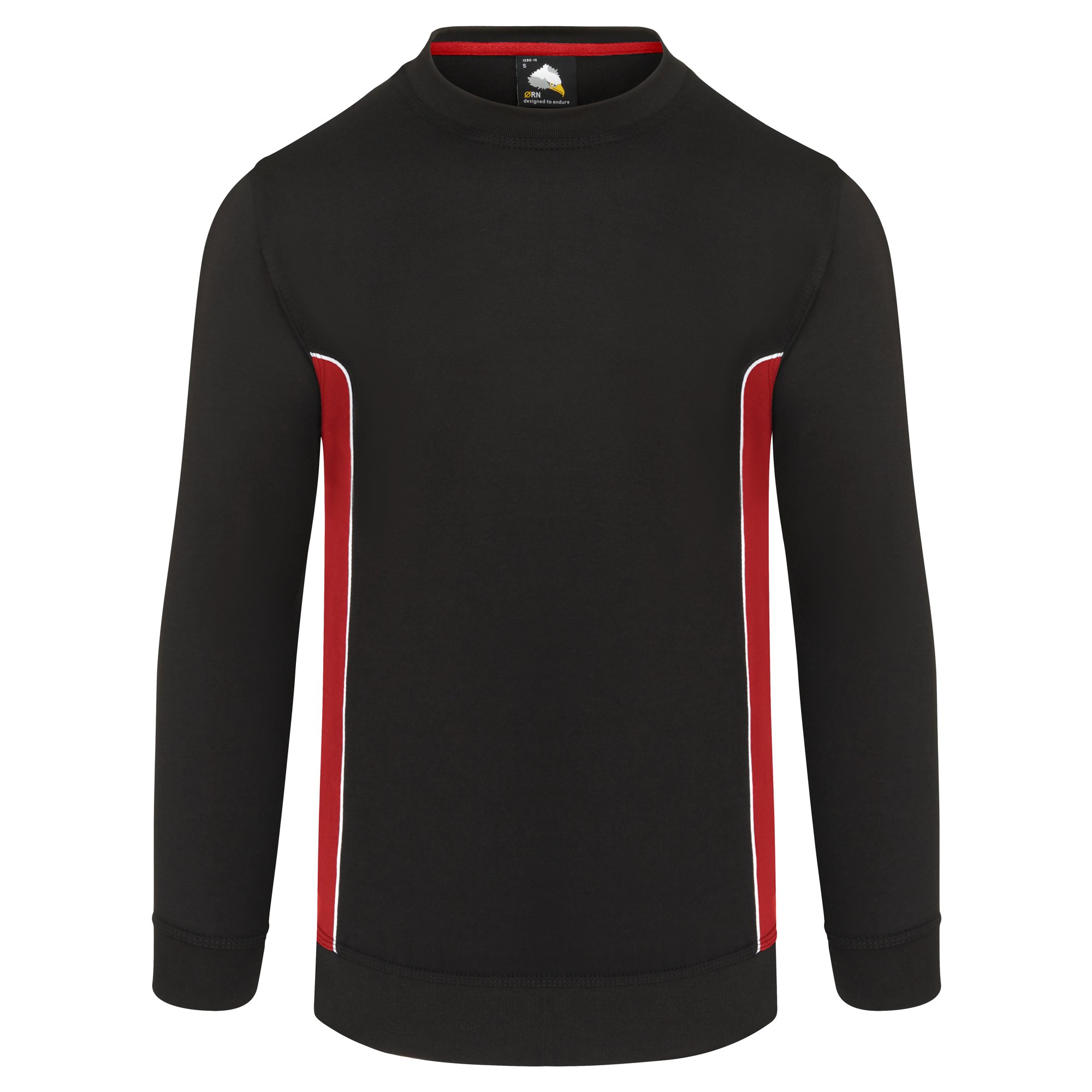 SILVERSWIFT SWEATSHIRT BLK/RED 2XL