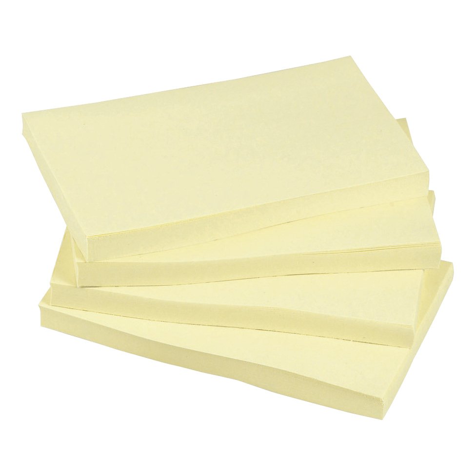 RE-MOVE NOTES REPB 76X127 YLW PK12