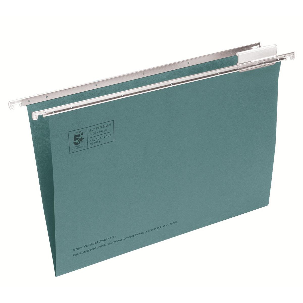 SUSN FILE TAB/INSERTS FC GRN PK50