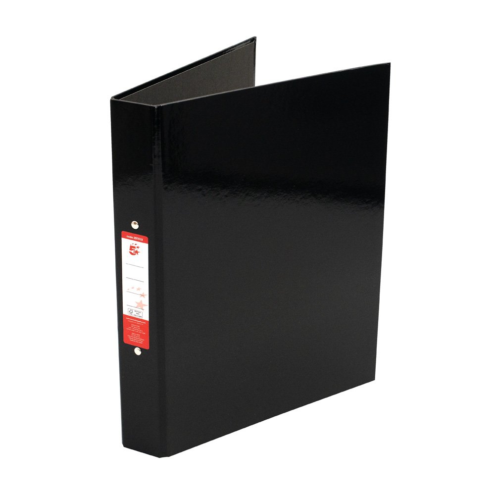 2O-RING BINDERS A4 BLACK PK10