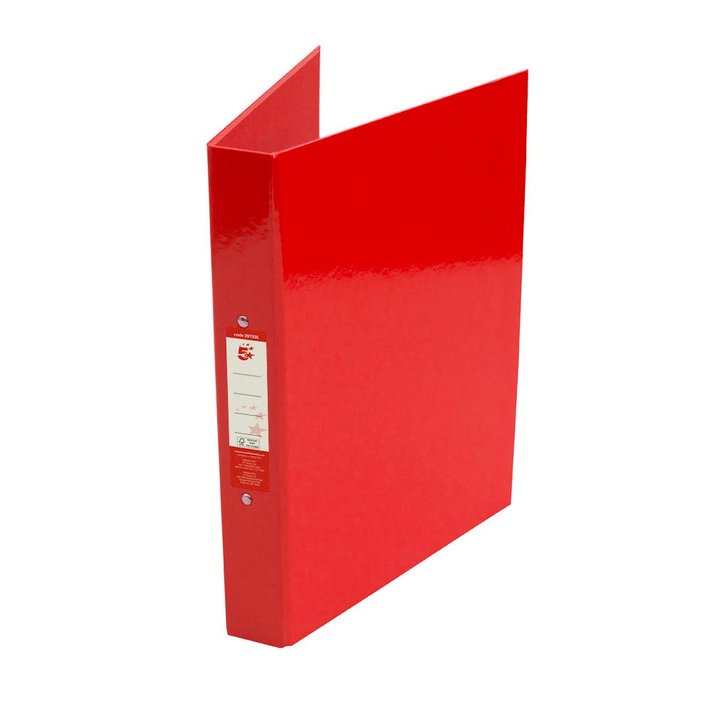 2O-RING BINDER A4 RED PK10
