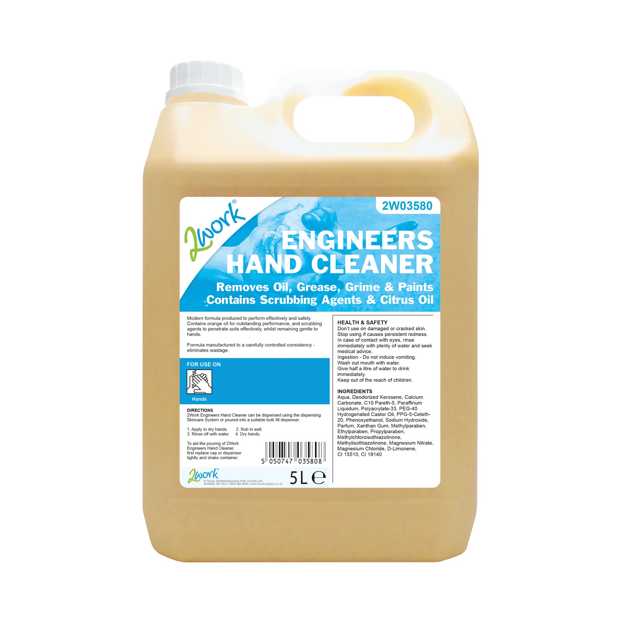2WORK ENGINEERS HAND CLEANER 5L