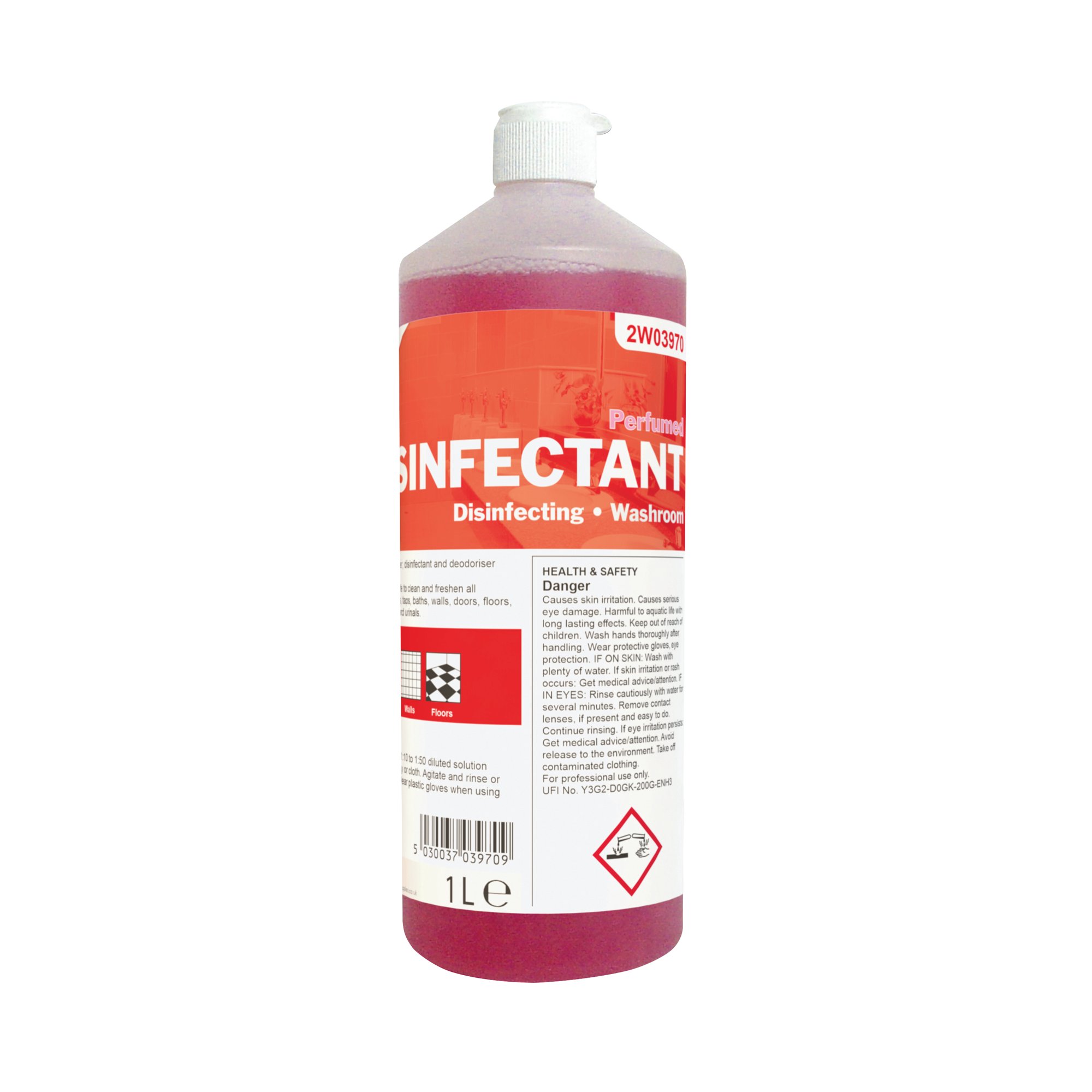 2WORK DISINFECTANT PERFUMED 1L