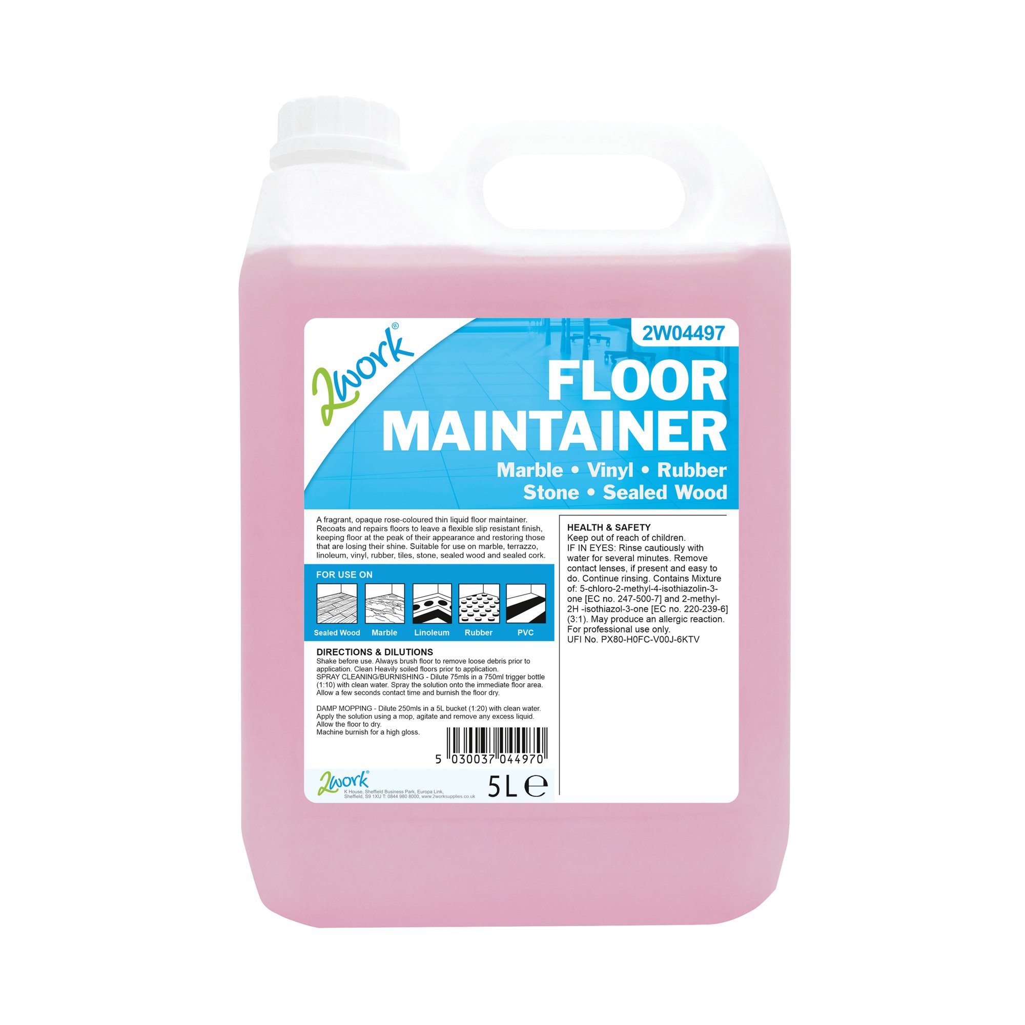 2WORK FLOOR MAINTAINER 5 LITRE