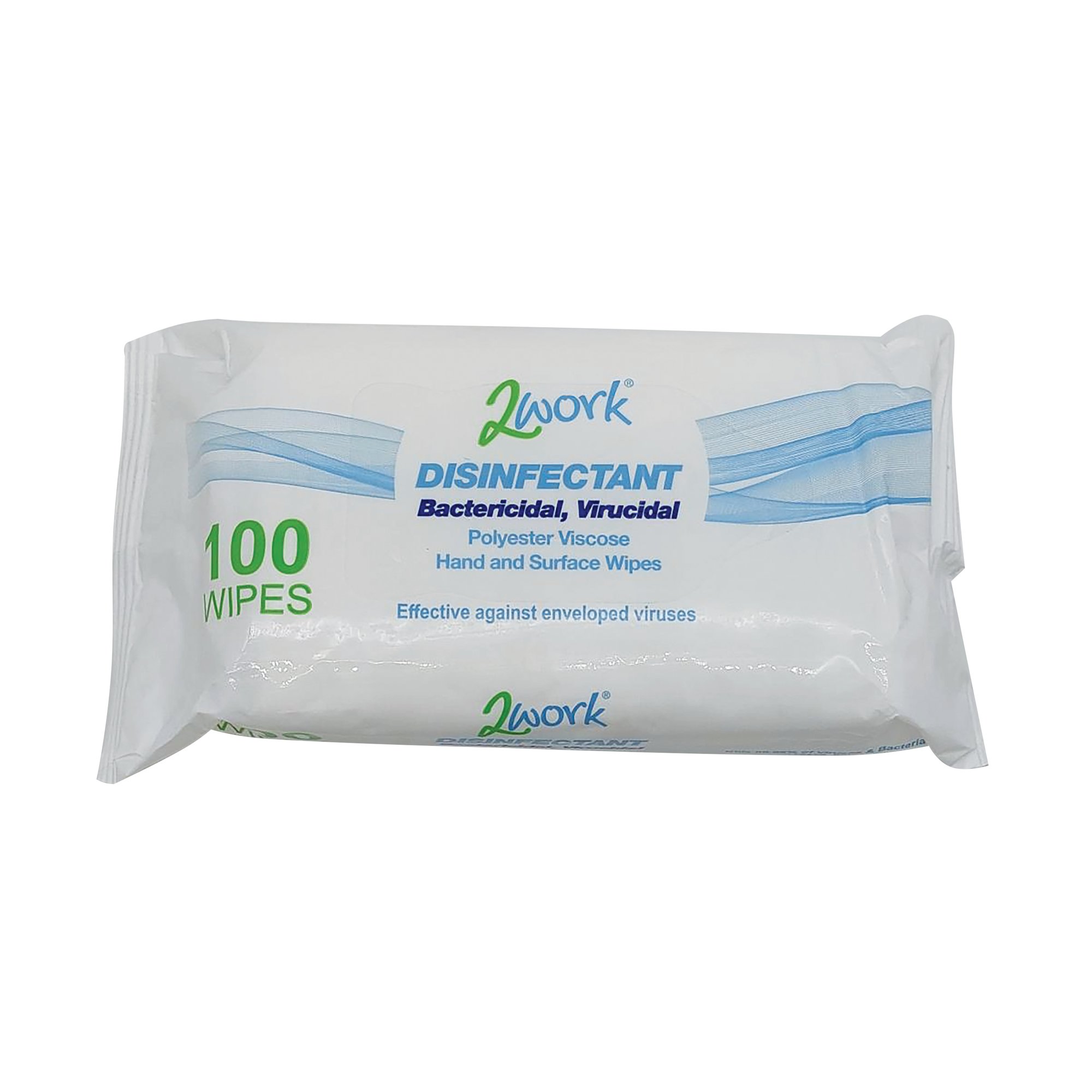 2WORK VIRICIDAL WIPES PK100