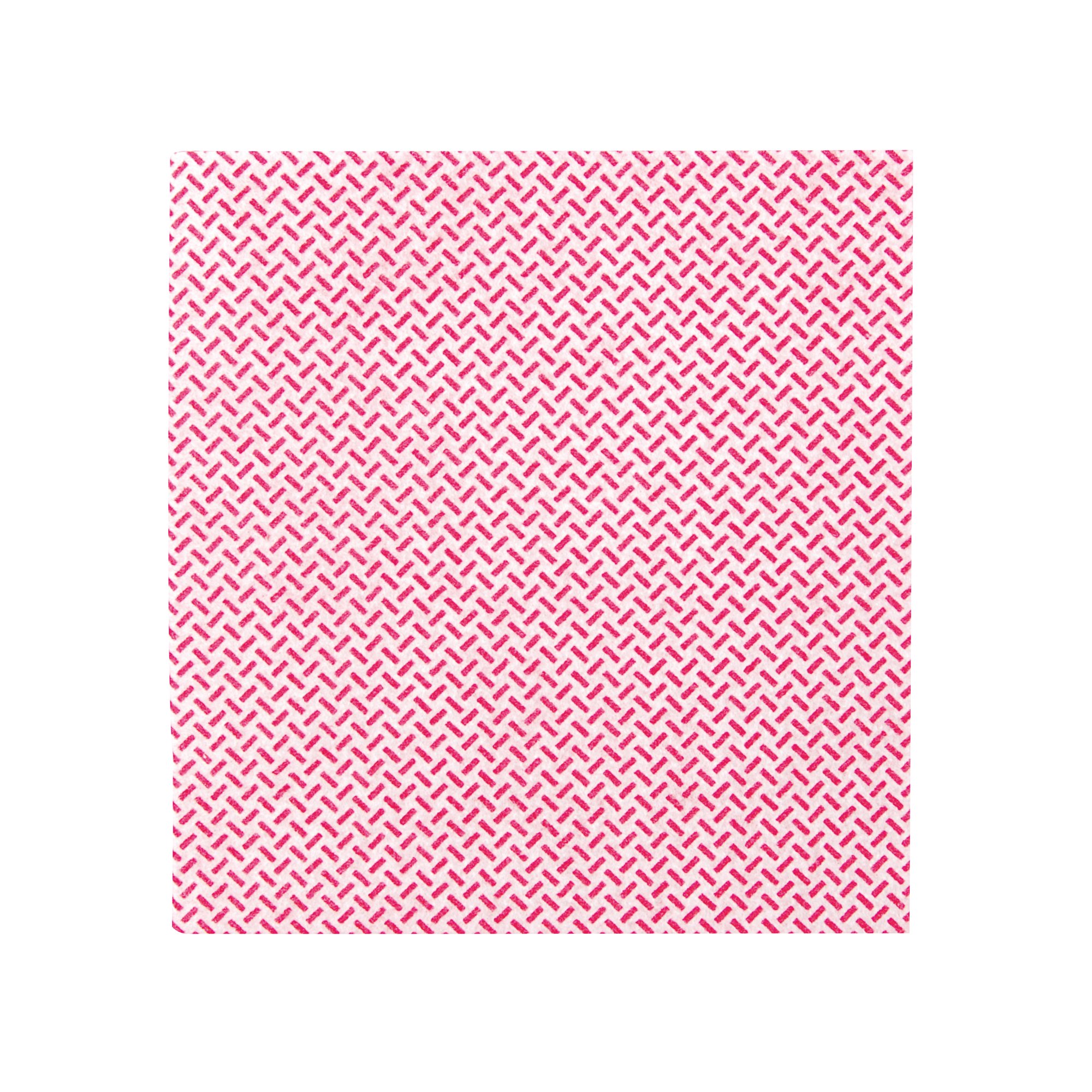 2WORK HVY DUTY NON-WOV CLOTH RED PK5