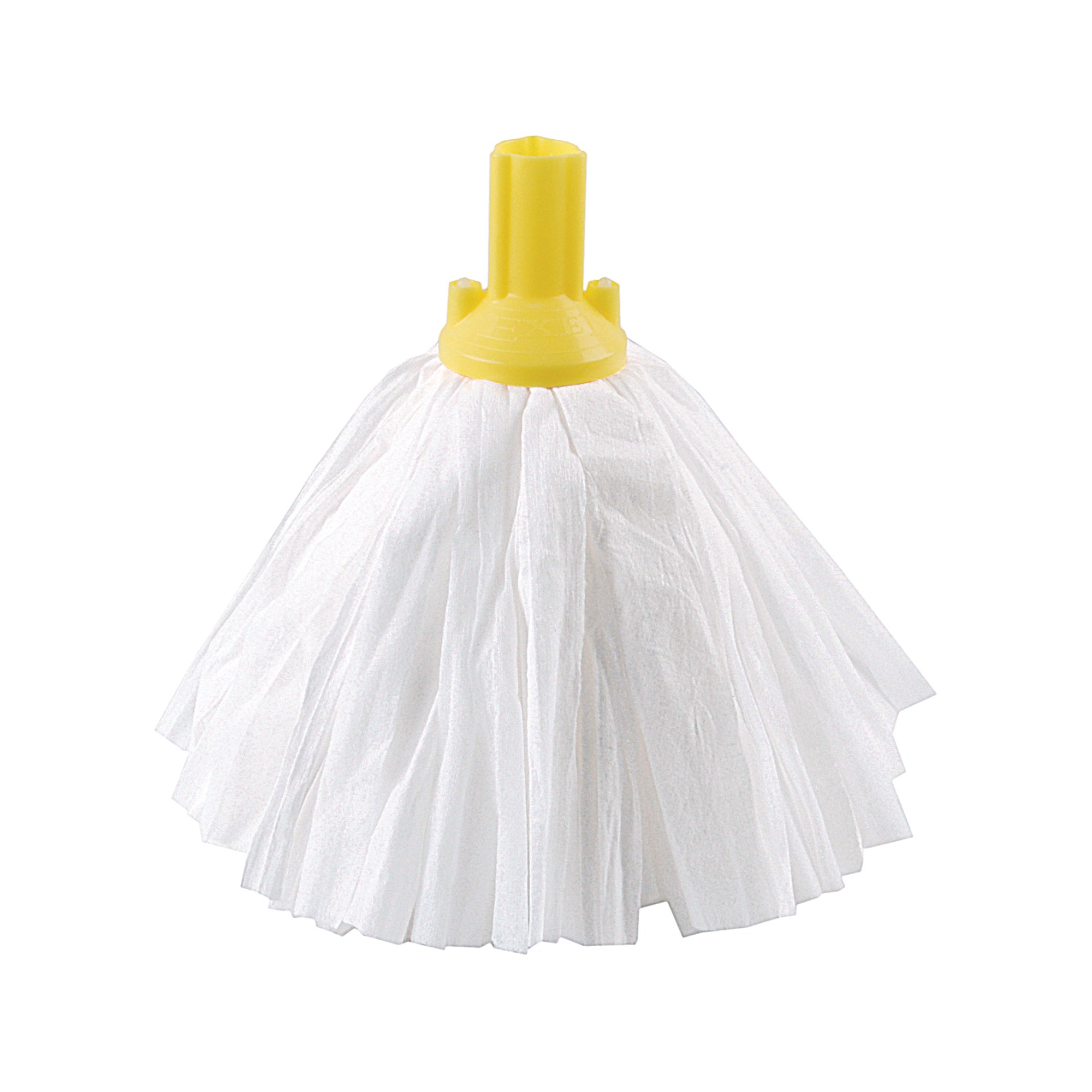 2WORK BIG WHITE MOP HEAD YELLOW PK10