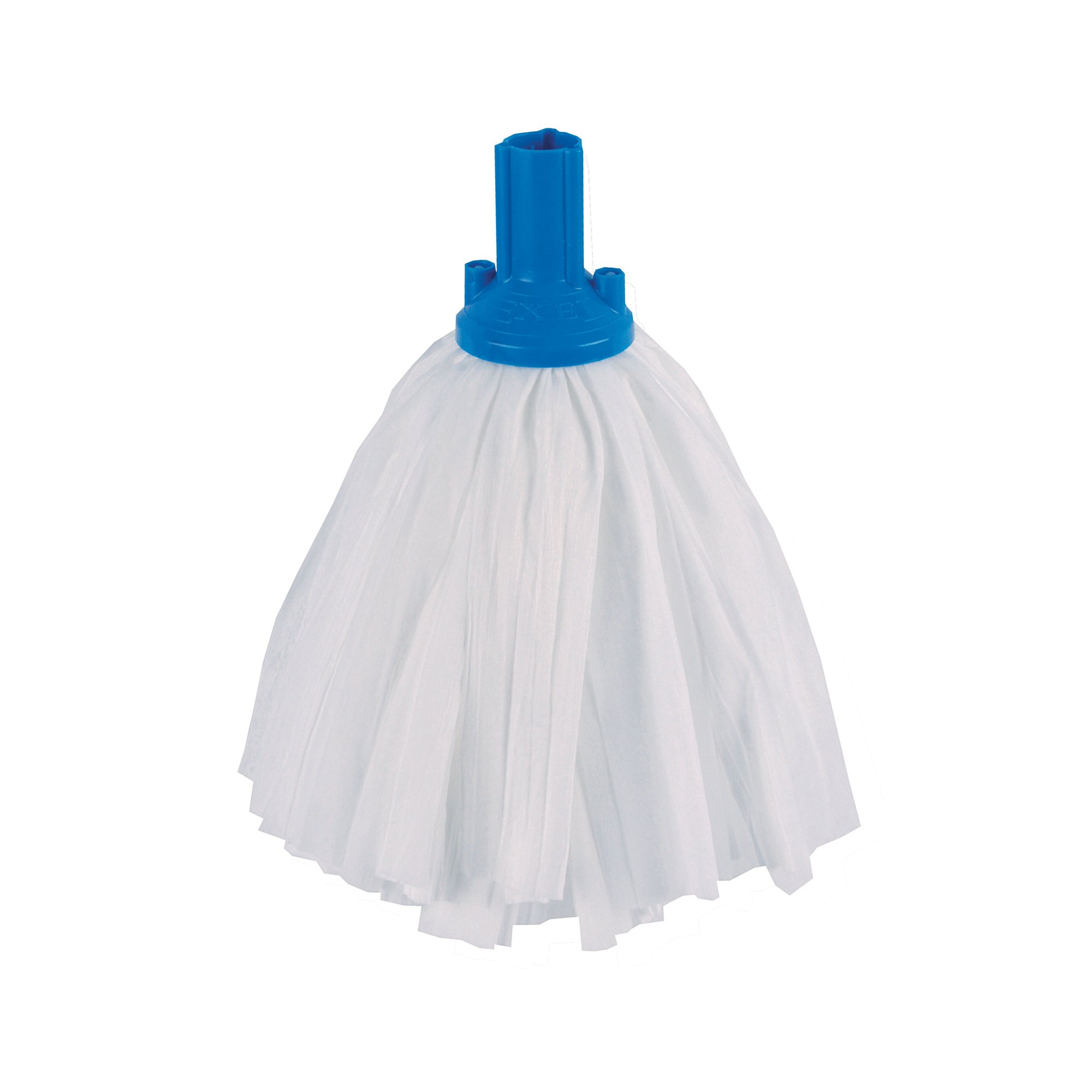 2WORK BIG WHITE MOP HEAD BLUE PK10