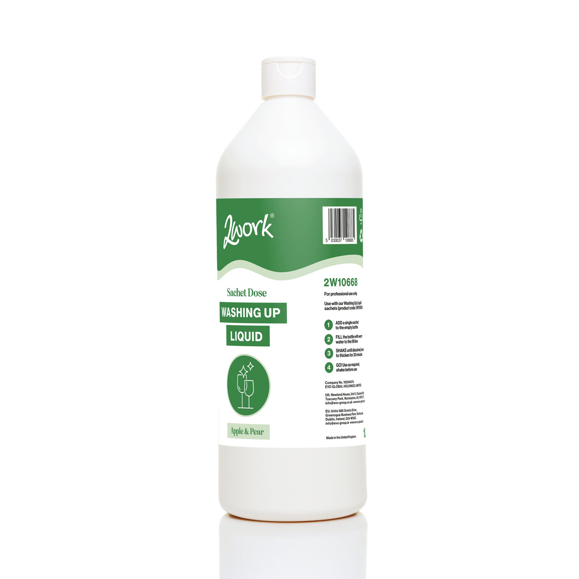 WAG UP LIQUID EMPTY BOTTLE 1L LILAC