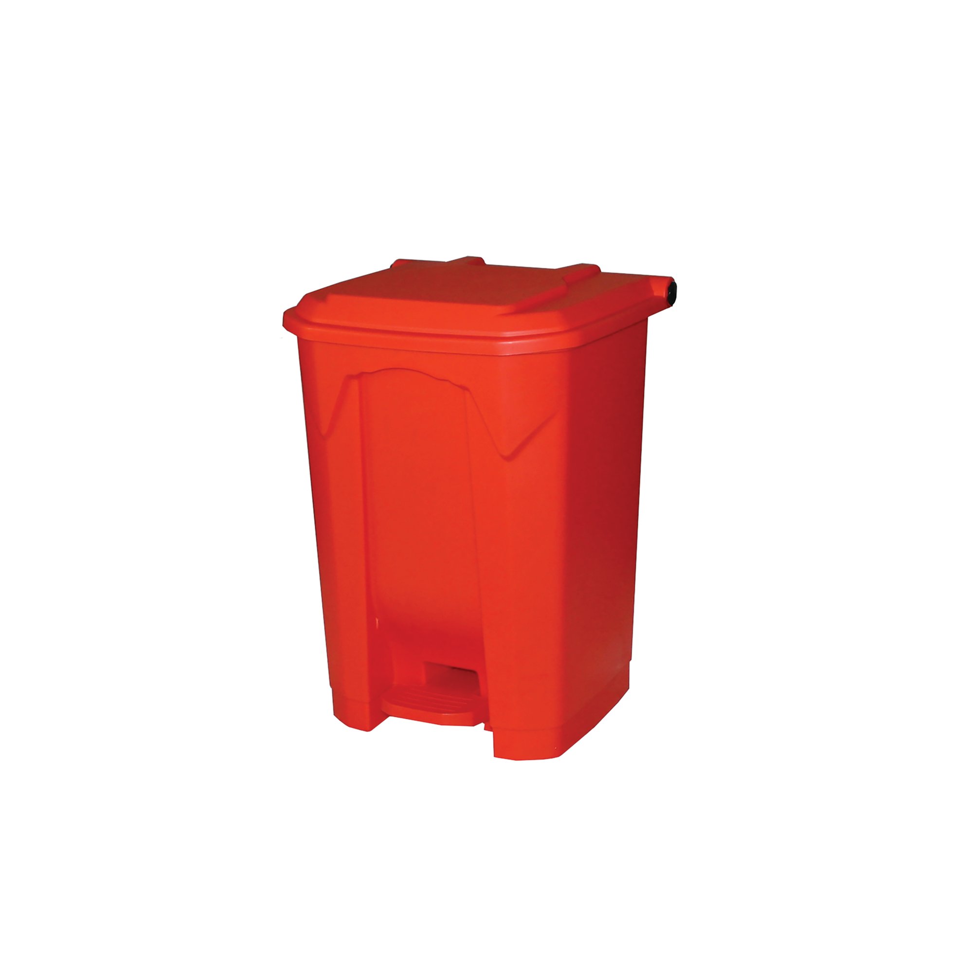 PEDAL BIN 50 LITRE RED
