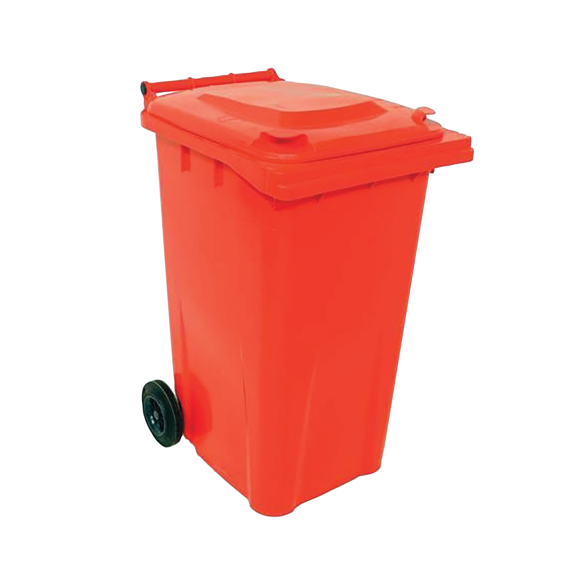 2WORK WHEELIE BIN 240L RED