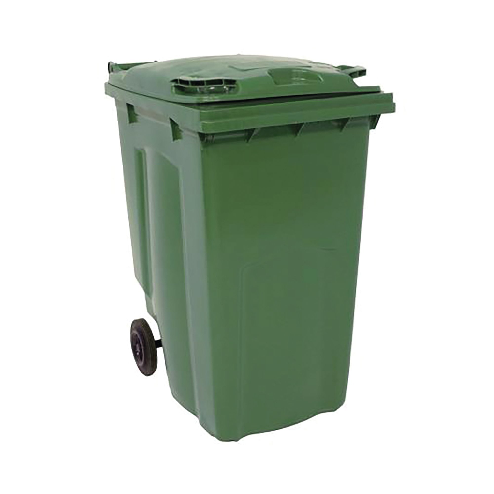 2WORK WHEELIE BIN 360L GREEN