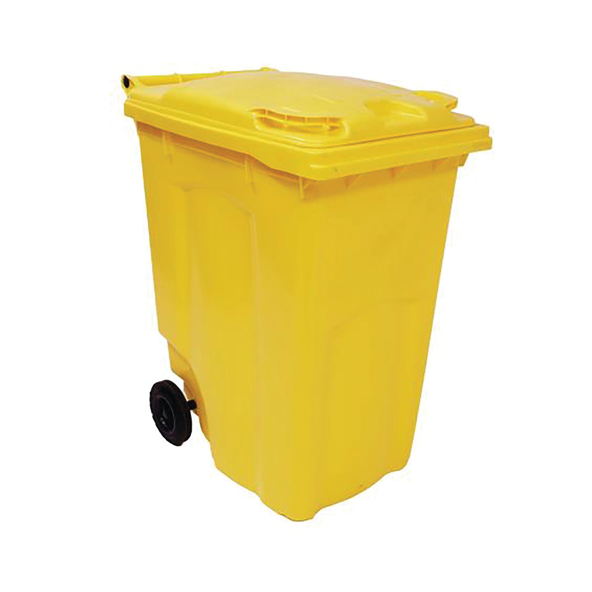 2WORK WHEELIE BIN 360L YELLOW