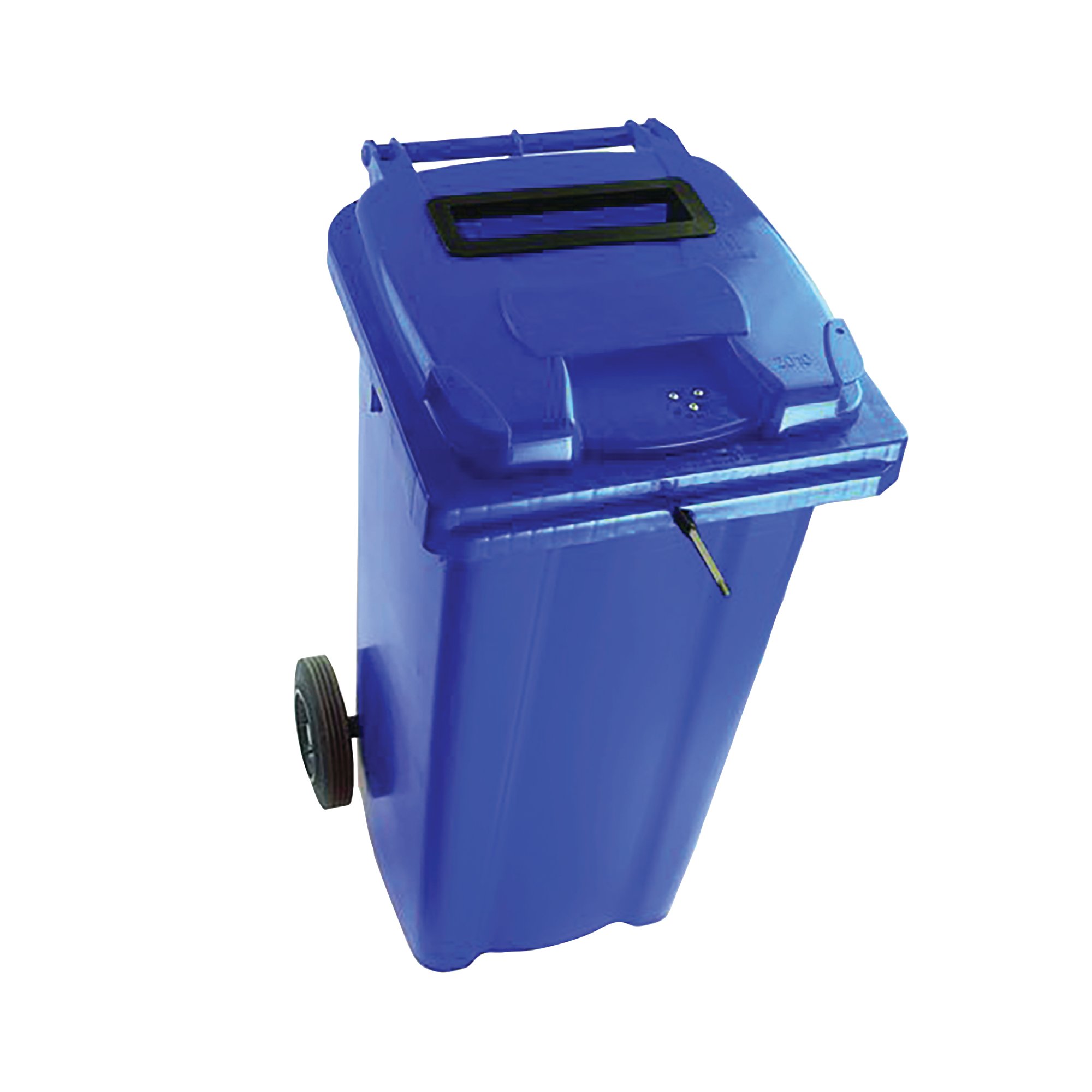 2WORK WHEELIE BIN LID 120L BLUE