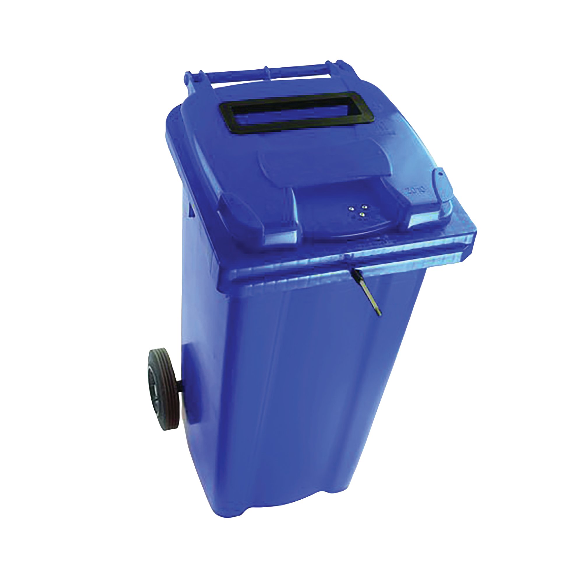 2WORK WHEELIE BIN LID 240L BLUE