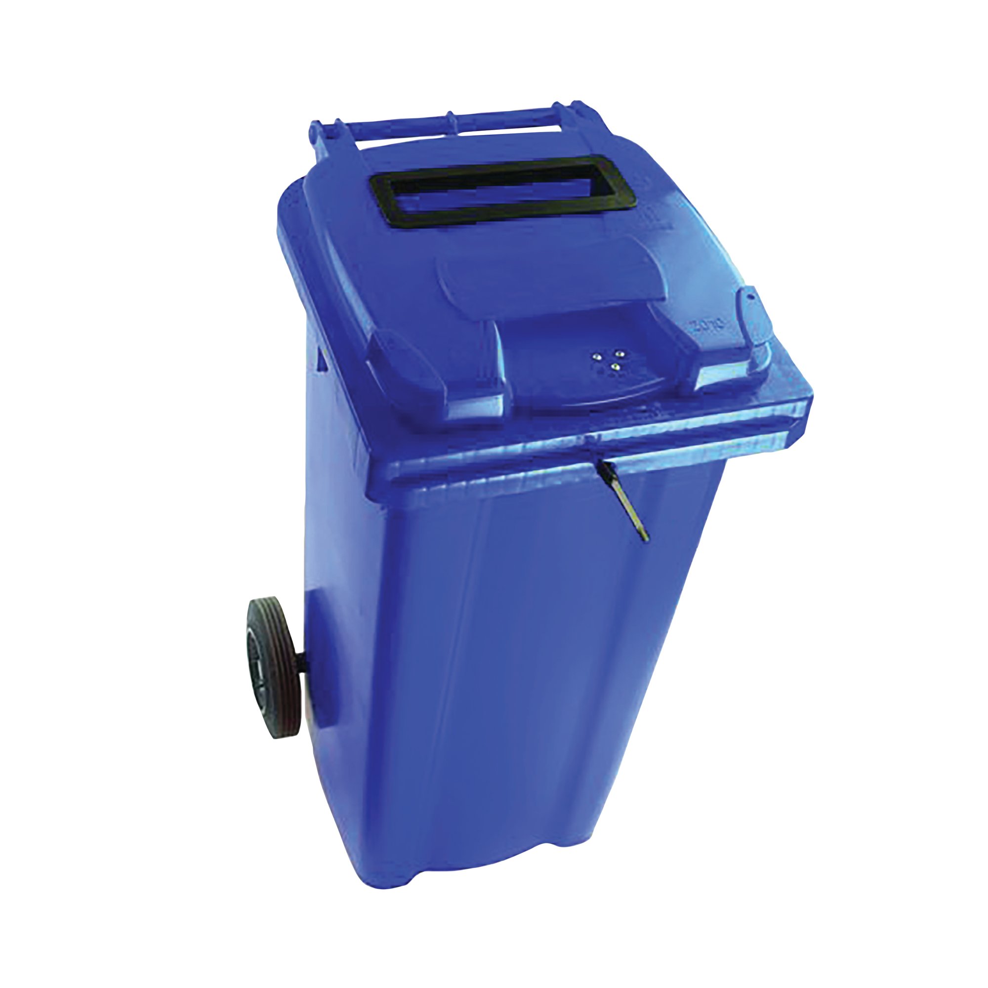 2WORK WHEELIE BIN LID 360L BLUE